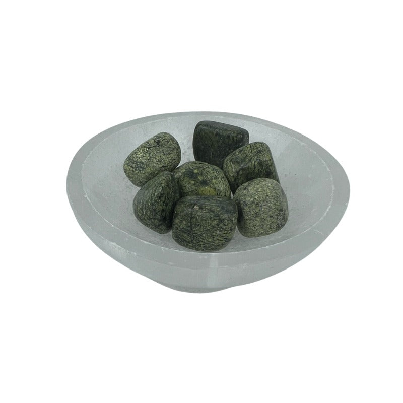 Serpentine Tumbled Stone - 20-30 mm