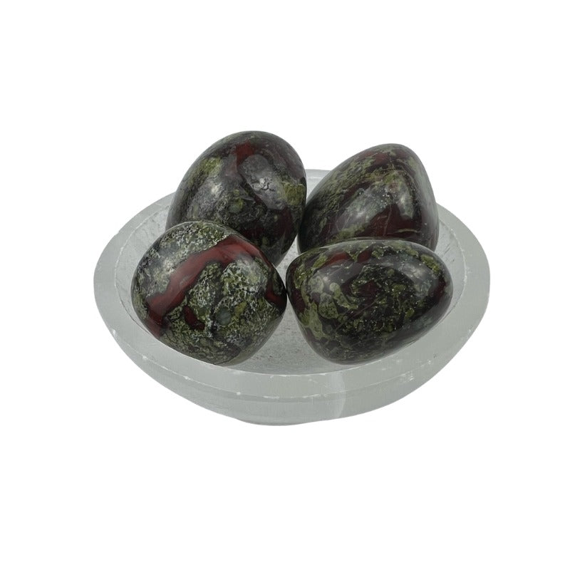 Dragon Bloodstone Tumbled Stone - 30-45 mm
