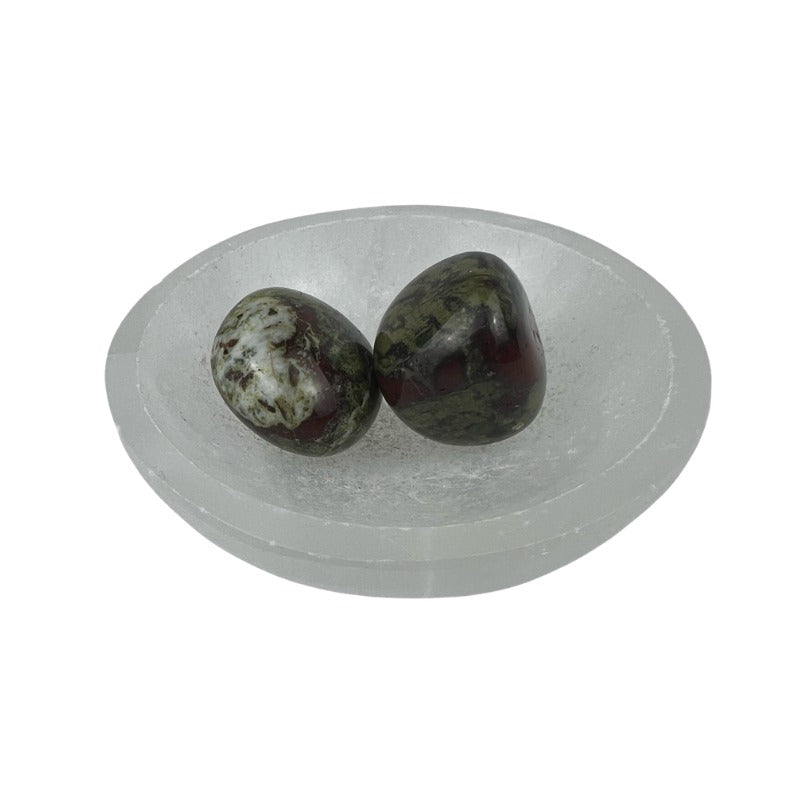Dragon Bloodstone Tumbled Stone - 30-45 mm