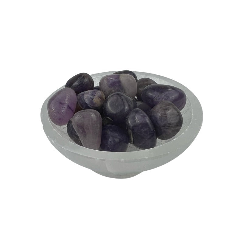 Amethyst Tumbled Stone - 15-30 mm