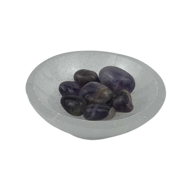 Amethyst Tumbled Stone - 15-30 mm