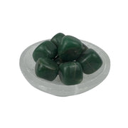 Green Jade Tumbled Stone - 0.8-1.2 inch