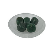 Green Jade Tumbled Stone - 0.8-1.2 inch
