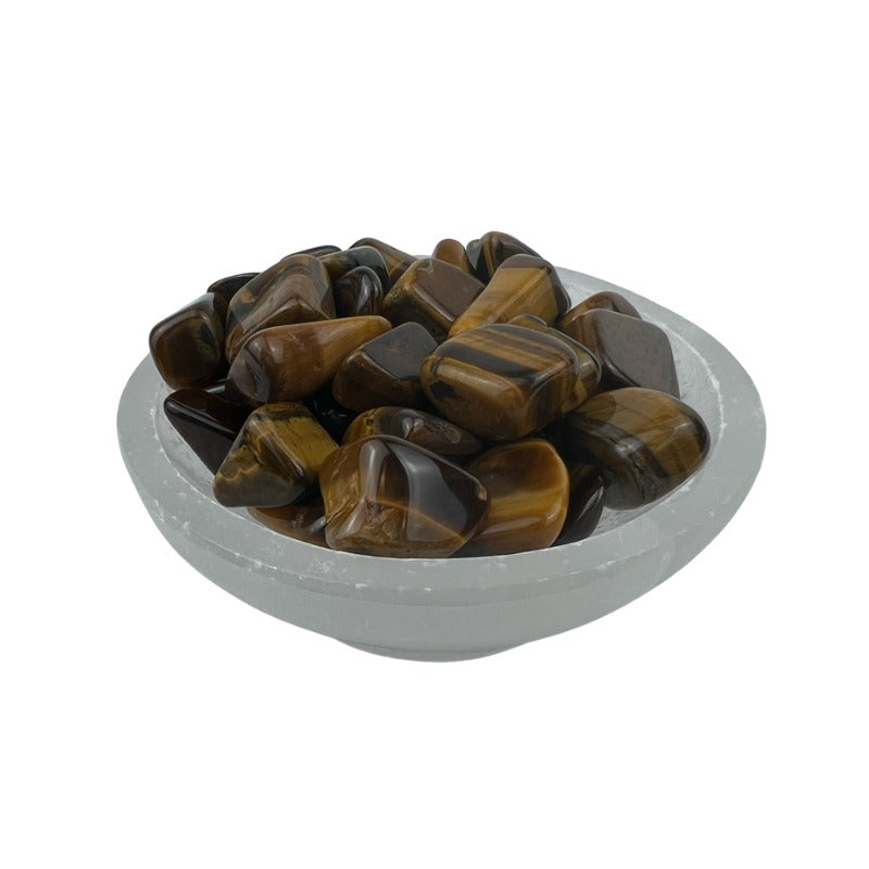 Tiger Eye Tumbled Stone - 10-20 mm