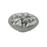 White Howlite Tumbled Stone - 10-20 mm