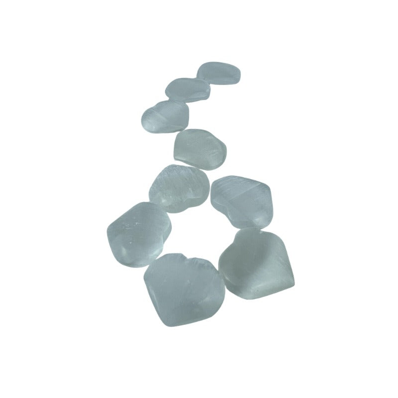 Selenite Heart - 1 inch