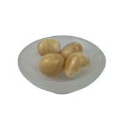 Yellow Aragonite Tumbled Stone - 20-30 mm