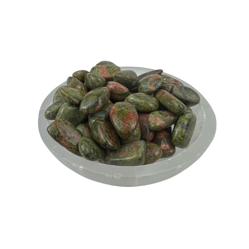 Unakite Tumbled Stone - 10-20 mm