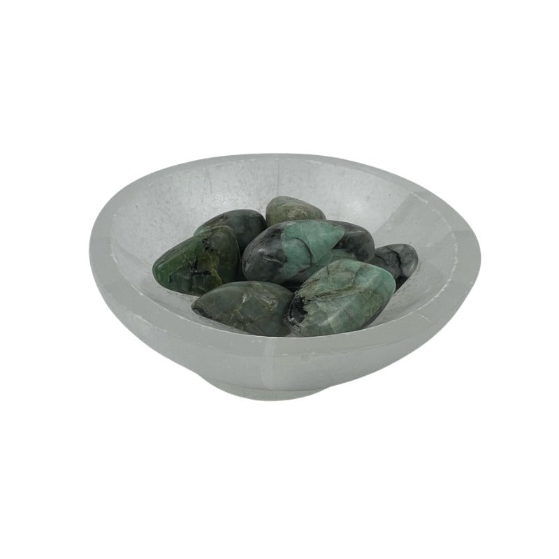 Emerald Tumbled Stone - 30-40 mm