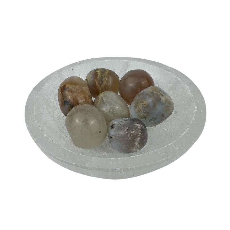 Dendritic Opal Tumbled Stone - 15-30 mm