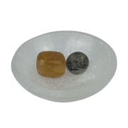 Honey Calcite Tumbled Stone - 20-35 mm