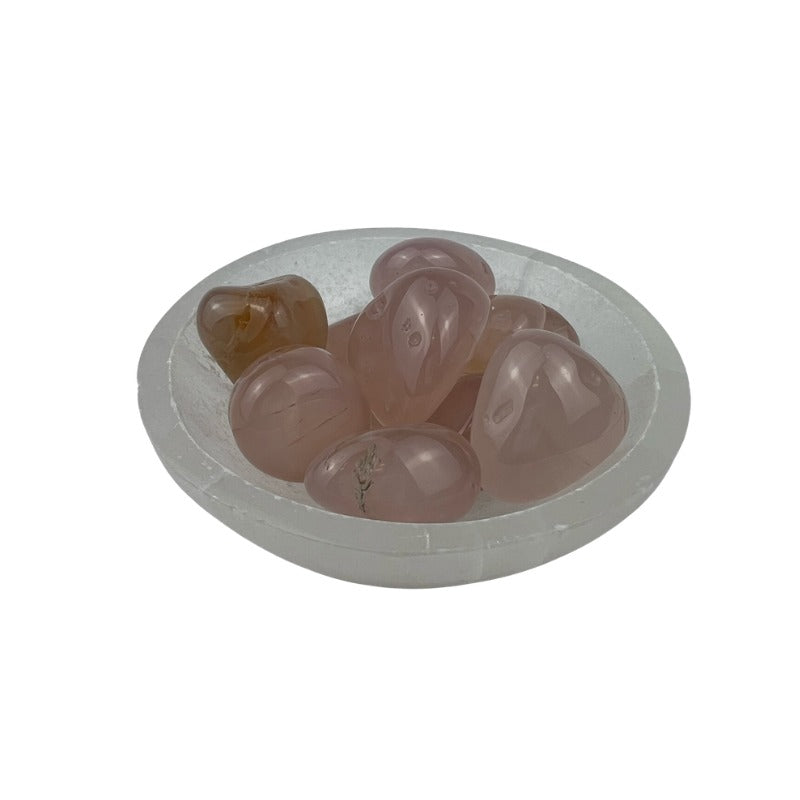 Pink Chalcedony Pebble - 25-50 mm