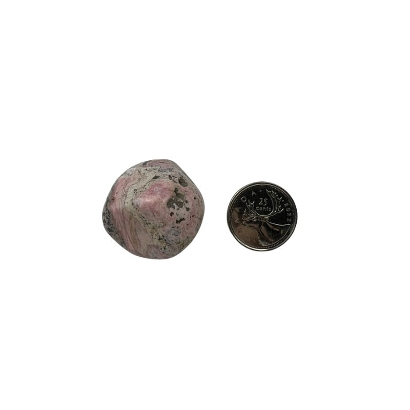 Rhodonite Pebble - 32-43 mm