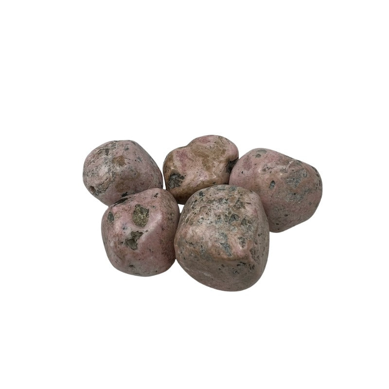 Rhodonite Pebble - 32-43 mm