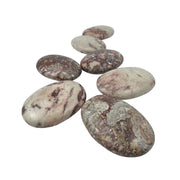 Pink Porcelain Jasper Palm Stone - 2.5-2.75 inch