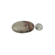 Pink Porcelain Jasper Palm Stone - 2.5-2.75 inch