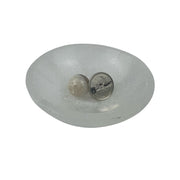 Black with Quartz Agate Marble - 15-20 mm