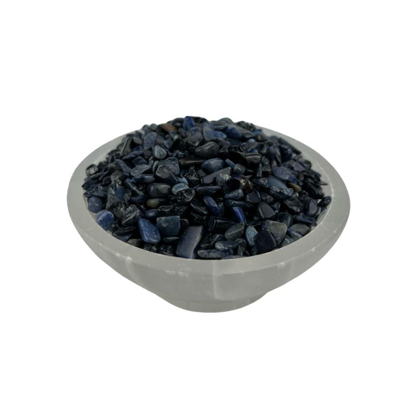 Dumortierite Tumbled Chips - 5-12 mm
