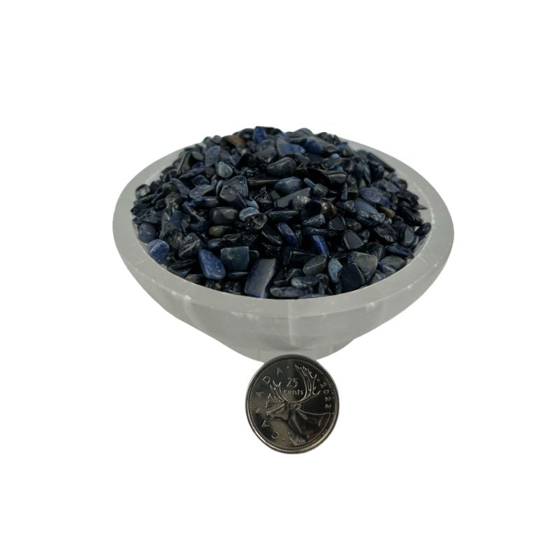 Dumortierite Tumbled Chips - 5-12 mm