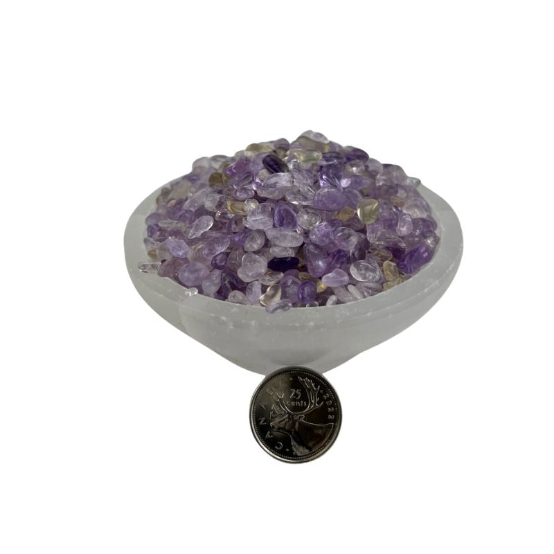 Ametrine Tumbled Chips - 5-8 mm