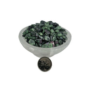 Ruby Zoisite Tumbled Chips - 5-9 mm