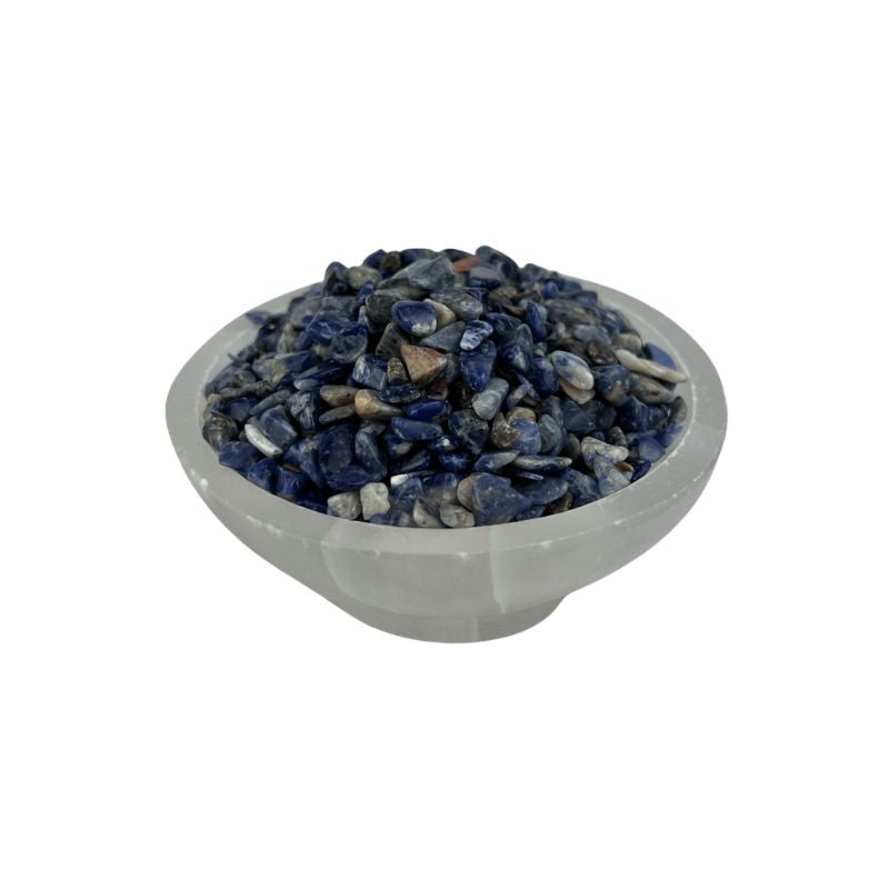 Sodalite Tumbled Chips - 5-12 mm