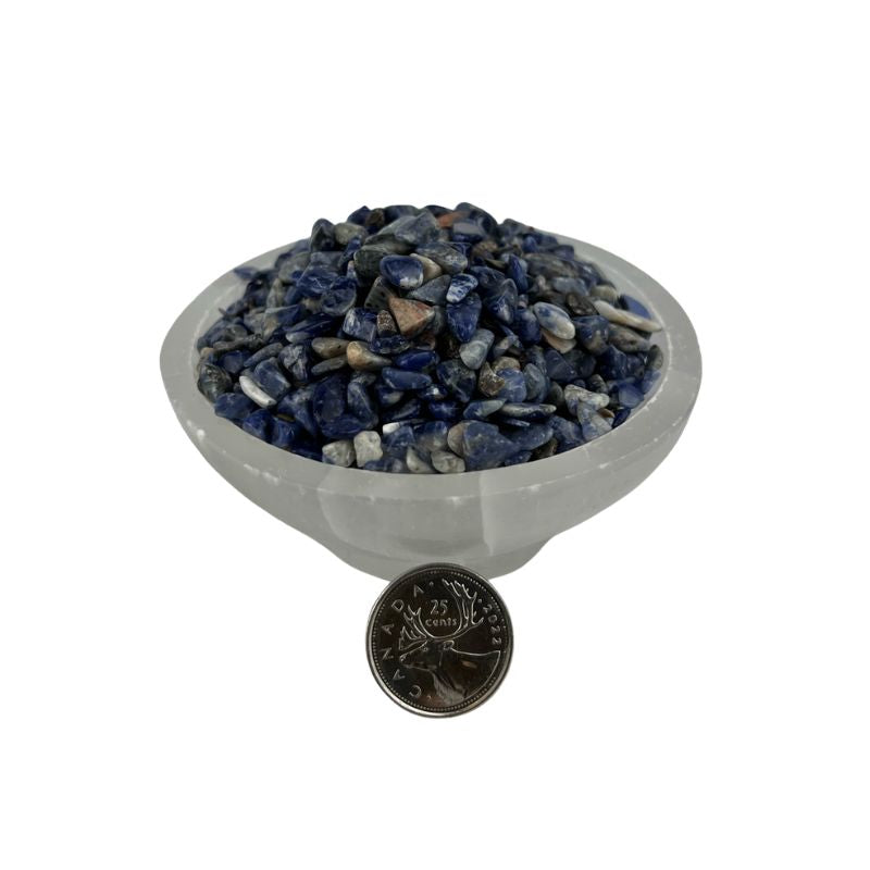 Sodalite Tumbled Chips - 5-12 mm