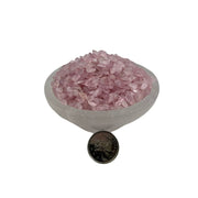 Rose Quartz Tumbled Chips - 4-10 mm