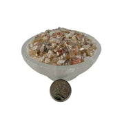 Cherry Blossom Agate Tumbled Chips - 5-15 mm