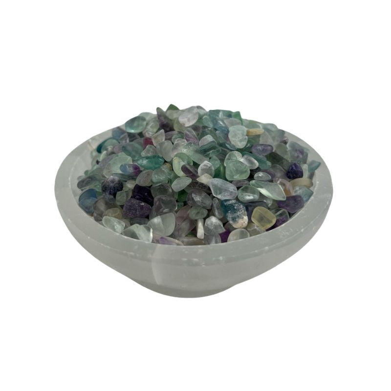 Fluorite Tumbled Chips - 5-8 mm