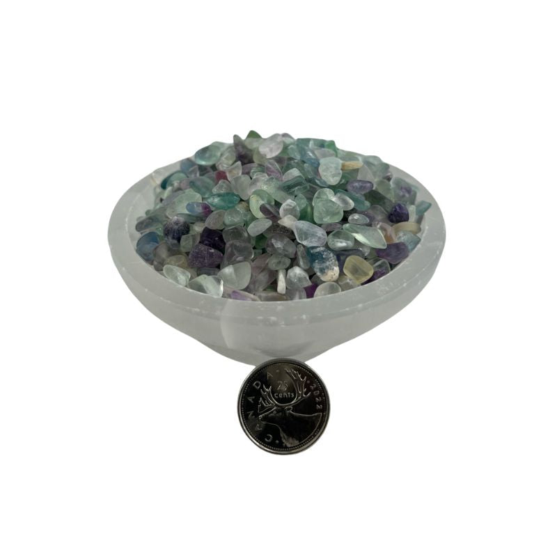Fluorite Tumbled Chips - 5-8 mm