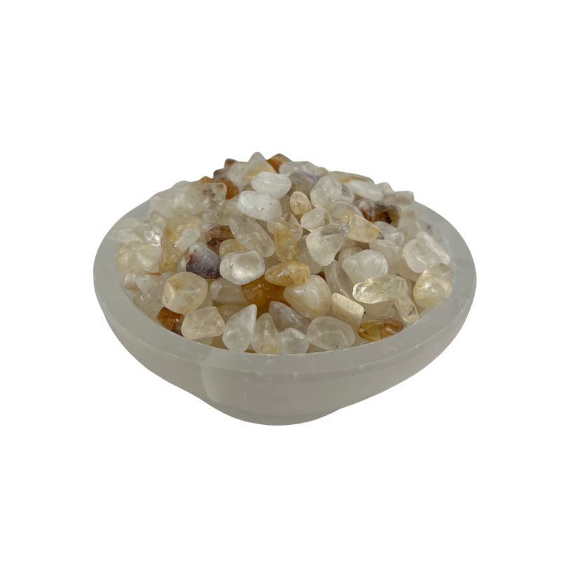 Golden Healer Quartz Tumbled Chips - 6-11 mm