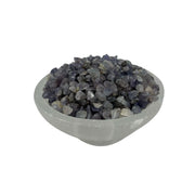 Iolite Tumbled Chips - 4-8 mm