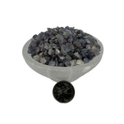 Iolite Tumbled Chips - 4-8 mm