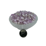 Kunzite Tumbled Chips - 5-15 mm