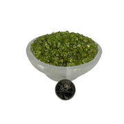 Peridot Tumbled Chips - 3-5 mm