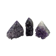Amethyst with Druse Top Polished Point - 3.5-4.0 inch