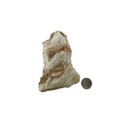 Pink Tourmaline with Quartz Rough - 3.75-4.75 inch