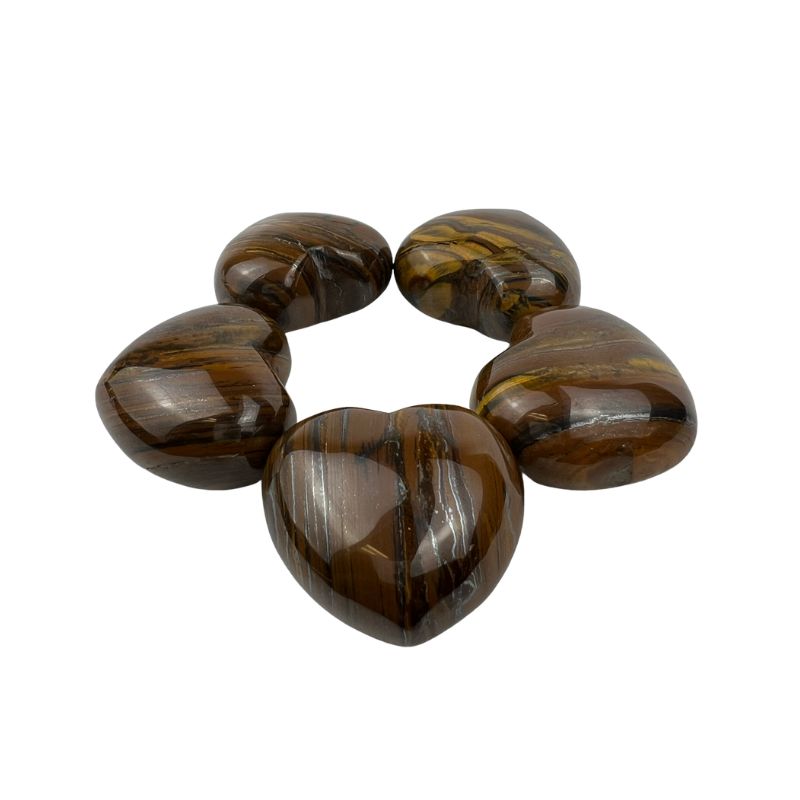 Tiger Eye Heart - 1.75 inch