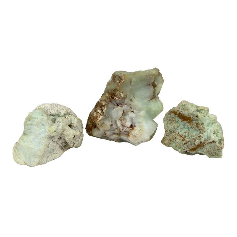 Green Chrysoprase Rough - 3.0-5.75 inch
