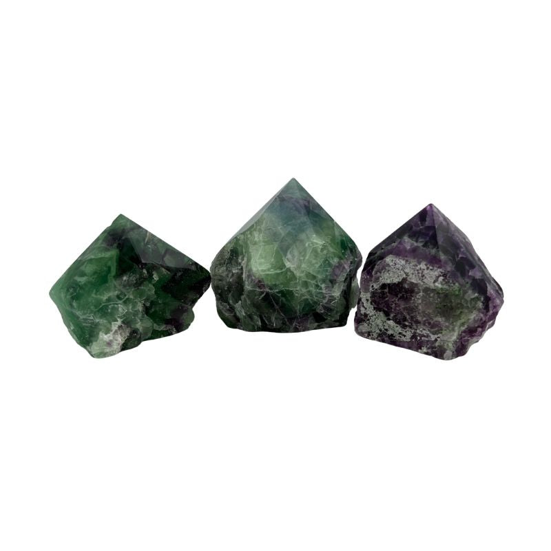 Fluorite Top Polished Point - 2-2.75 inch