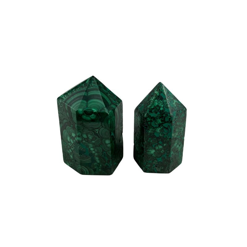 Malachite Crystal Tower - 3.5 inch