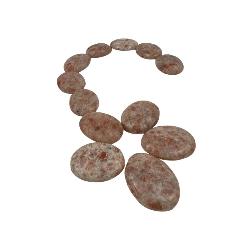 Sunstone Worry Stone - 1.5-1.75 inch