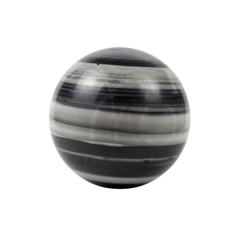 Tai Chi Stone Crystal Sphere - 9.5 inch