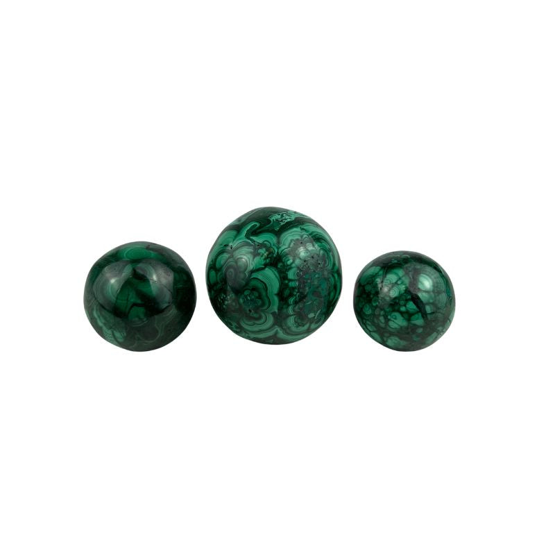 Malachite Sphere - 1.5-2.0 inch