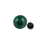 Malachite Sphere - 1.5-2.0 inch