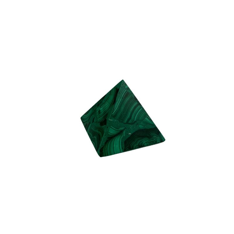 Malachite Pyramid - 2.0 inch