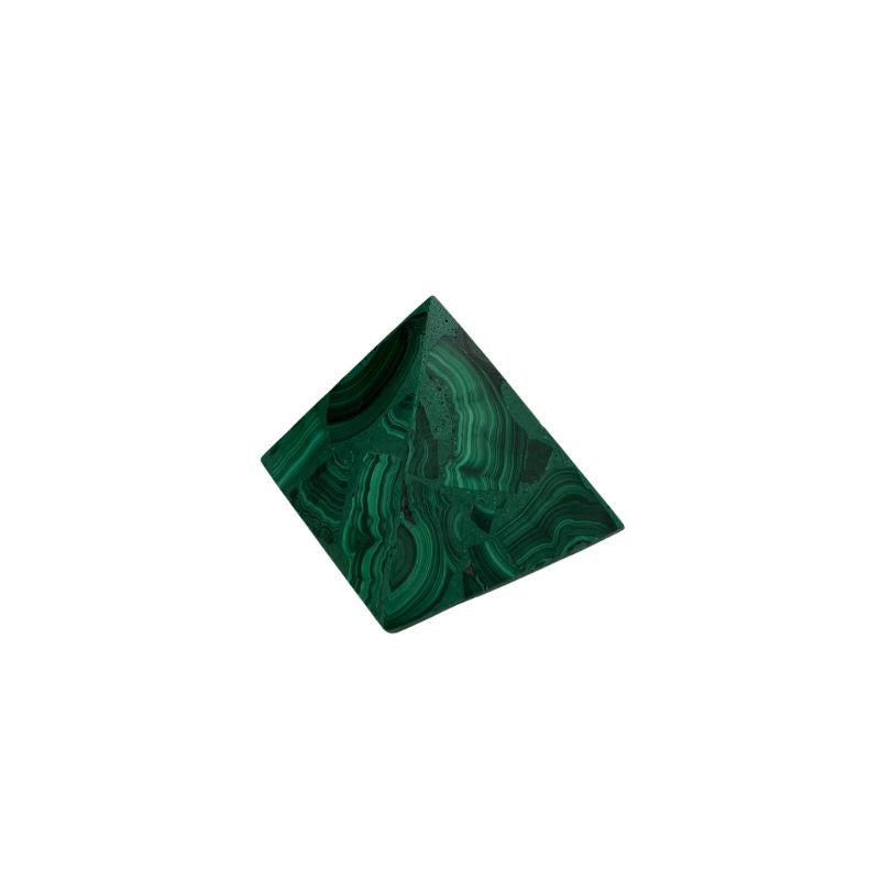 Malachite Pyramid - 2.0 inch