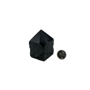 Black Onyx with Pyrite Top Polished Point - 2.75-3.0 inch