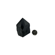 Black Onyx with Pyrite Top Polished Point - 2.75-3.0 inch